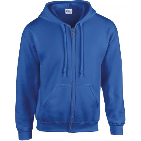 Sudadera heavy blend™ capucha y cremallera hombre