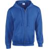 Sudadera heavy blend™ capucha y cremallera hombre