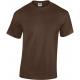 Camiseta heavy cotton para hombre Ref.TTGI5000-CHOCOLATE NEGRO