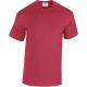 Camiseta heavy cotton para hombre Ref.TTGI5000-RED DE CEREZA ANTIGUA