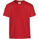 Camiseta de algodón Heavy para niños Ref.TTGI5000B-RED