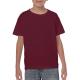 Camiseta de algodón Heavy para niños Ref.TTGI5000B-MAROON (X72)