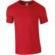 Camiseta softstyle hombre con etiqueta extraíble Ref.TTGI6400-RED