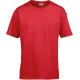 Camiseta de algodón encogido softstyle para niños Ref.TTGI6400B-RED