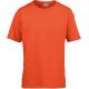 Camiseta de algodón encogido softstyle para niños Ref.TTGI6400B-NARANJA