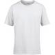 Camiseta de algodón encogido softstyle para niños Ref.TTGI6400B-BLANCO