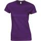 Camiseta softstyle mujer de algodón preencogido Ref.TTGI6400L-PURPURA