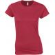Camiseta softstyle mujer de algodón preencogido Ref.TTGI6400L-RED DE CEREZA ANTIGUA
