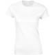 Camiseta softstyle mujer de algodón preencogido Ref.TTGI6400L-BLANCO