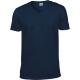 Camiseta de algodón softstyle cuello de pico hombre Ref.TTGI64V00-ARMADA