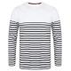 Camiseta breton manga larga Ref.TTFR134-NAVAL BLANCA