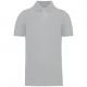 Polo piqué bio180 hombre Ref.TTK2025-NIEVE GRIS