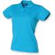 Polo cool plus mujer Ref.TTH476-TURQUOISE