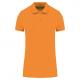 Polo piqué bio180 mujer Ref.TTK2026-NARANJA