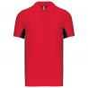 Polo de punto piqué manga corta bicolor hombre