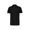Polo de punto piqué manga corta hombre