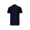 Polo de punto piqué manga corta hombre