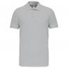 Polo de punto piqué manga corta hombre