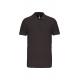Polo de punto piqué manga corta hombre Ref.TTK239-GRIS OSCURO