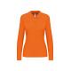 Polo manga larga mujer Ref.TTK244-NARANJA