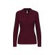 Polo manga larga mujer Ref.TTK244-WINE