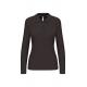 Polo manga larga mujer Ref.TTK244-GRIS OSCURO