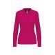 Polo manga larga mujer Ref.TTK244-FUCSIA