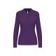 Polo manga larga mujer Ref.TTK244-PURPURA