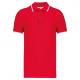 Polo manga corta hombre Ref.TTK245-ROJO/BLANCO/MARINA