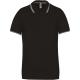 Polo de manga corta hombre Ref.TTK250-NEGRO/GRIS CLARO/BLANCO