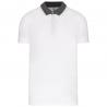 Polo jersey bicolor hombre