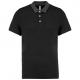 Polo jersey bicolor hombre Ref.TTK260-BREZAL NEGRO/GRIS OSCURO