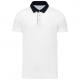 Polo jersey bicolor hombre Ref.TTK260-NAVAL BLANCA