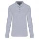 Polo jersey manga larga mujer Ref.TTK265-GRAY DE OXFORD