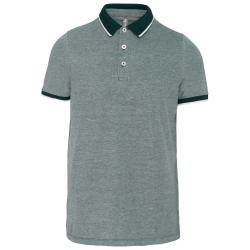 Polo bicolor para hombre