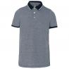 Polo bicolor para hombre