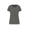 Camiseta Supima® cuello redondo manga corta mujer