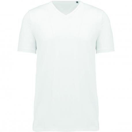 Camiseta corta de hombre Supima® cuello de pico