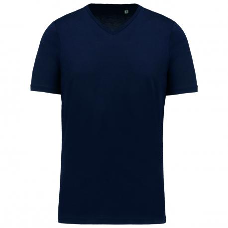 Camiseta corta de hombre Supima® cuello de pico