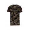 Camiseta de algodón de camuflaje para hombre