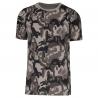 Camiseta de algodón de camuflaje para hombre