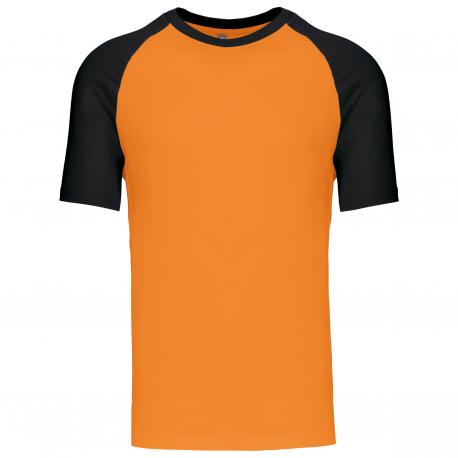 Camiseta Baseball bicolor de manga corta