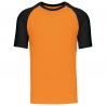 Camiseta Baseball bicolor de manga corta