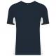 Camiseta de algodón bicolor de manga corta Tiger Ref.TTK340-MARINA/BLANCO