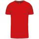 Camiseta de algodón manga corta para hombre Ref.TTK356-RED