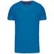 Camiseta de algodón manga corta para hombre Ref.TTK356-AZUL TROPICAL