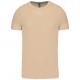 Camiseta de algodón manga corta para hombre Ref.TTK356-ARENA LIGERA