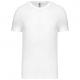 Camiseta de algodón manga corta para hombre Ref.TTK356-BLANCO
