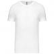 Camiseta de algodón manga corta para hombre Ref.TTK356-BLANCO