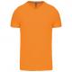 Camiseta de manga corta y cuello de pico Ref.TTK357-NARANJA